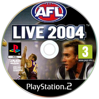 AFL Live 2004: Aussie Rules Football media 4 for Playstation 2